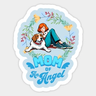 Mom of an Angel Sticker